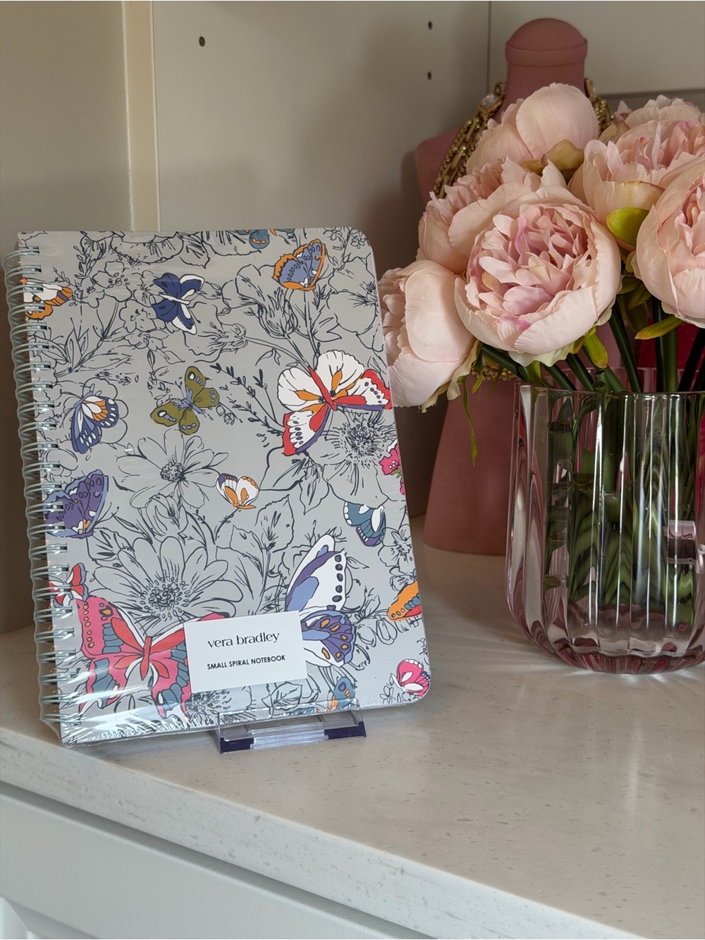 Vera Bradley multicolor butterfly 🦋 small spiral notebook journal 📓